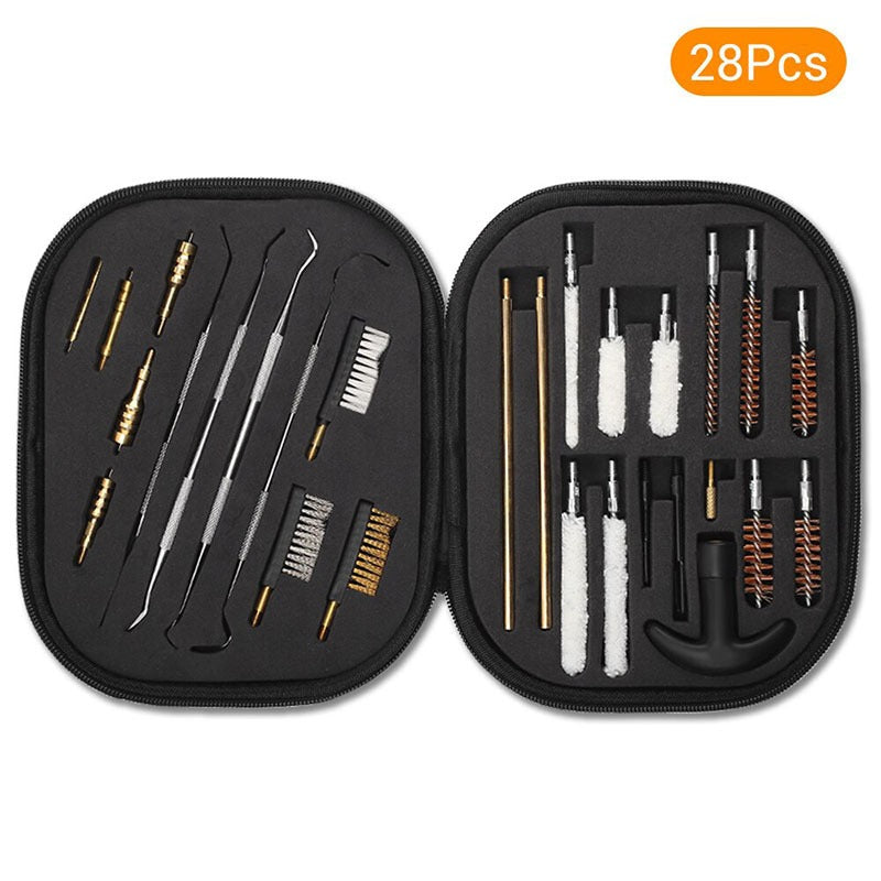 29-Piece Gun Brush Pipe Cleaning Tool Manufacturer Supplies Outdoor Tactical Supplies Gun Brush Set