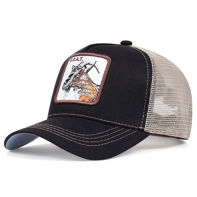 Trucker Hat Baseball Caps Male Snapback Mesh Hats Caps for Men Female Outdoor Casual Sun Hat