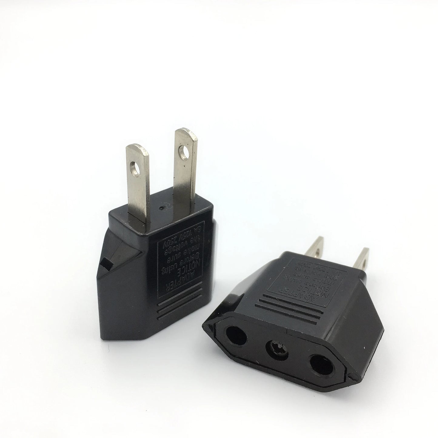 Travel Plug Adapter European EU To US Power Adapter Electrical Plug Converter Sockets AC Charger Outlet