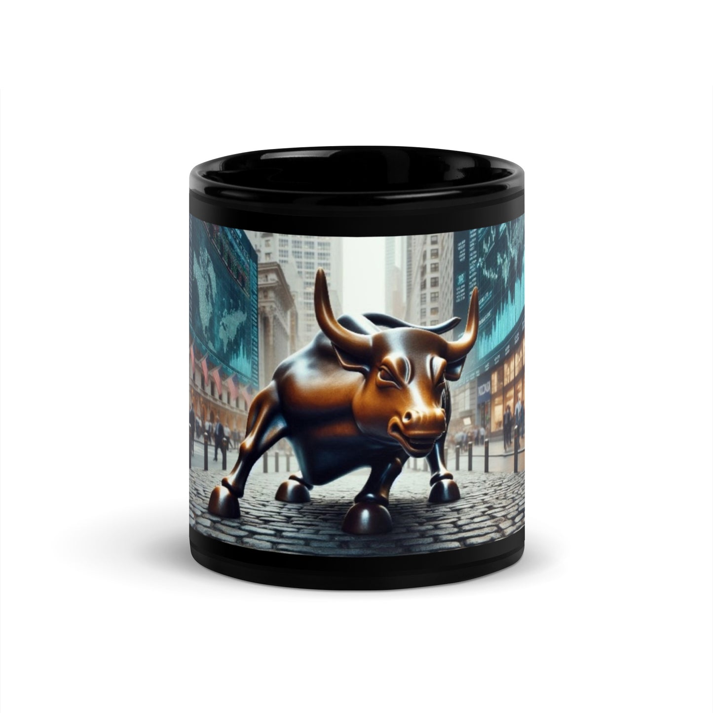 Wall Street Bull Mug