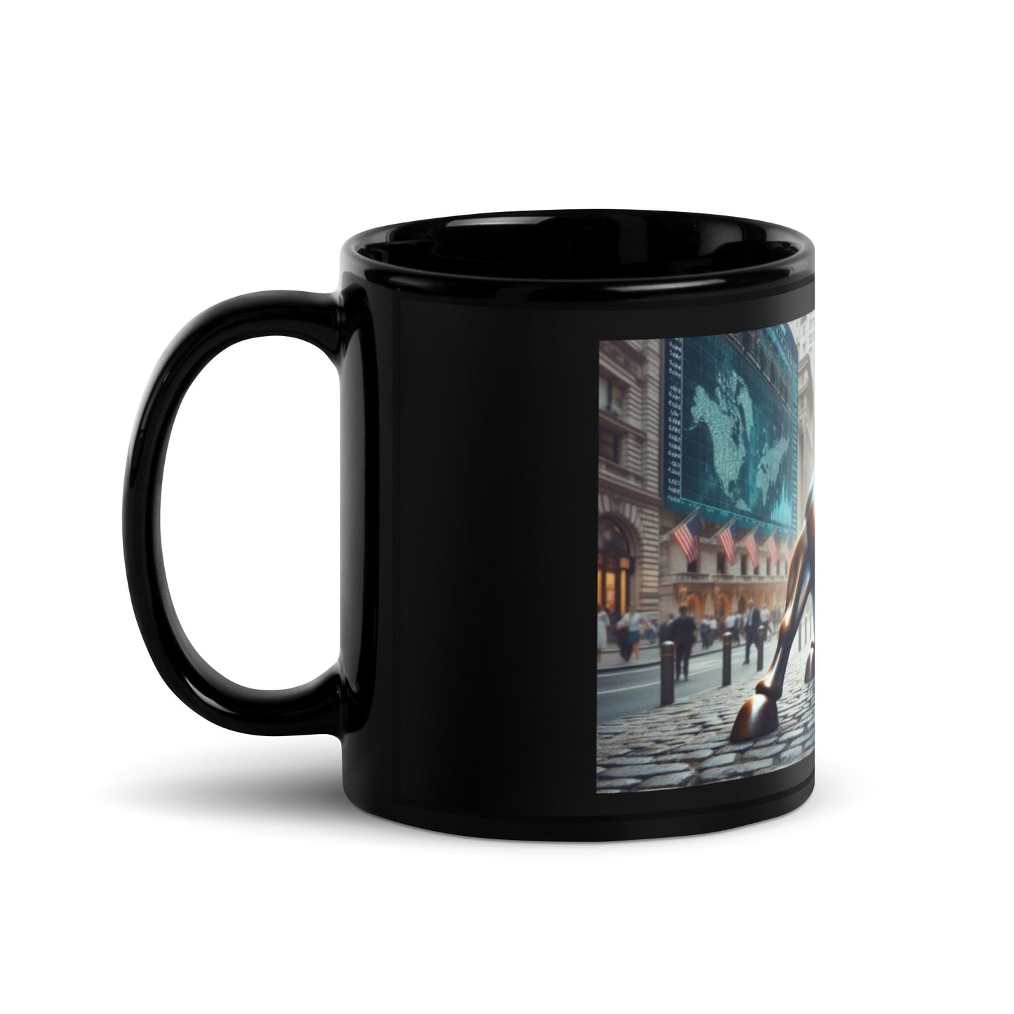 Wall Street Bull Mug