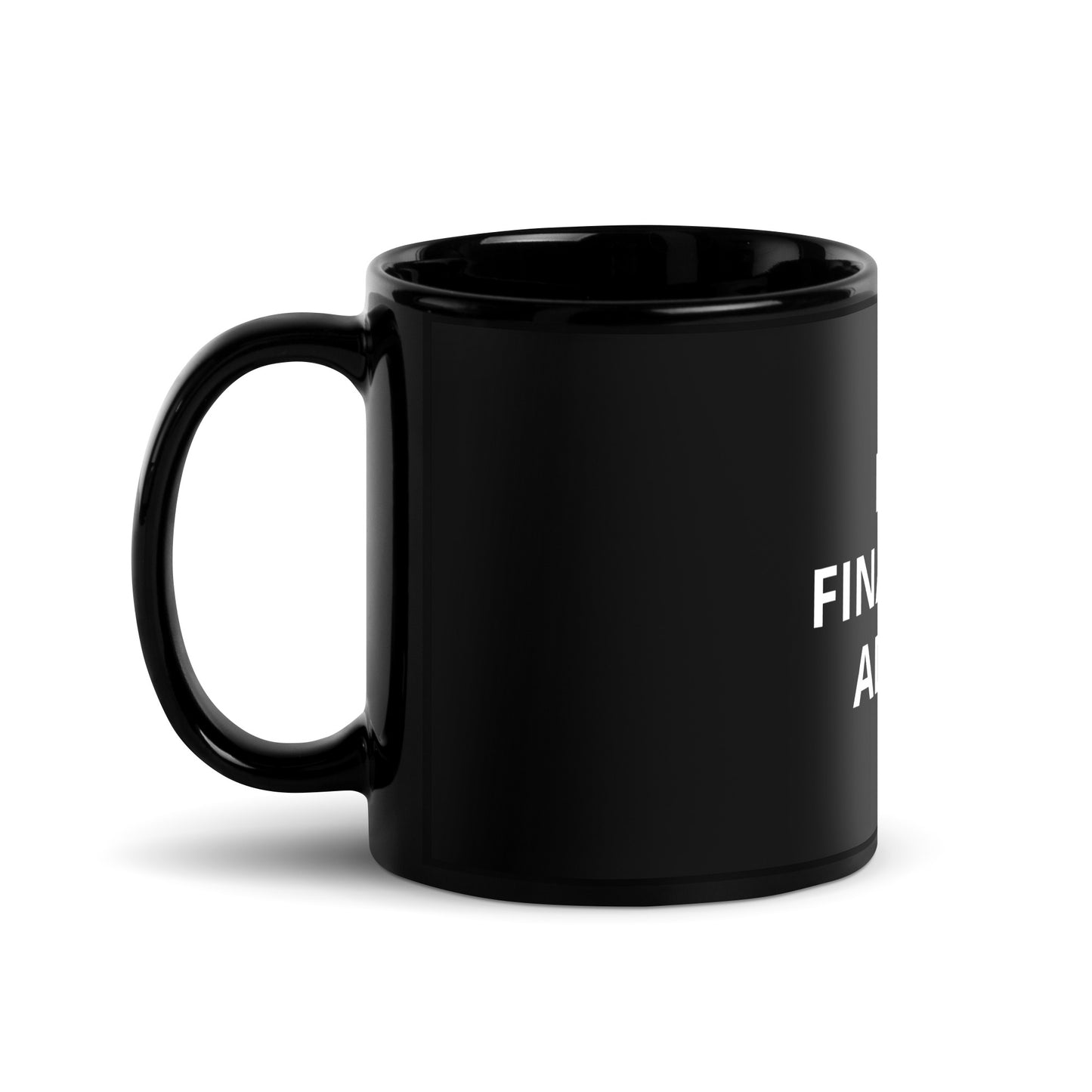 Not Financial Advice - Black Mug