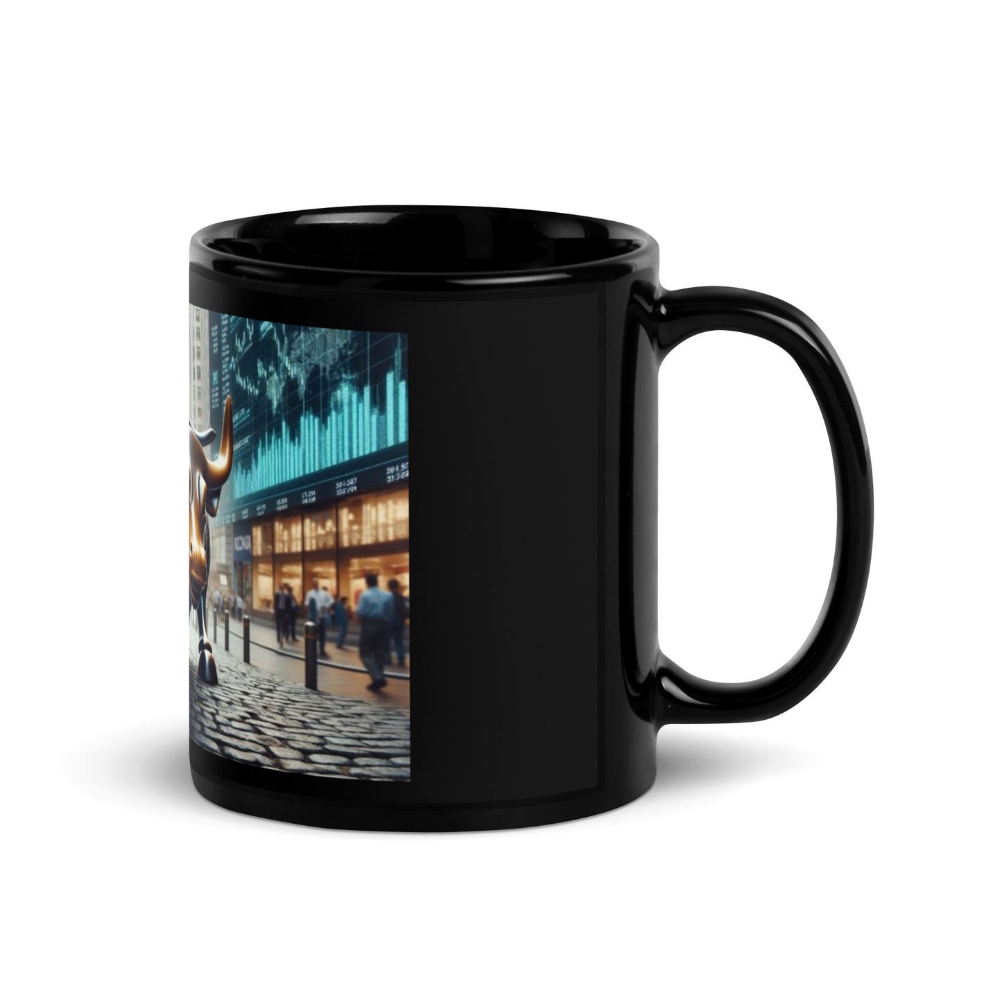 Wall Street Bull Mug