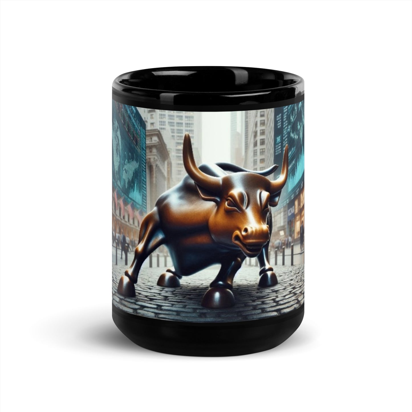 Wall Street Bull Mug