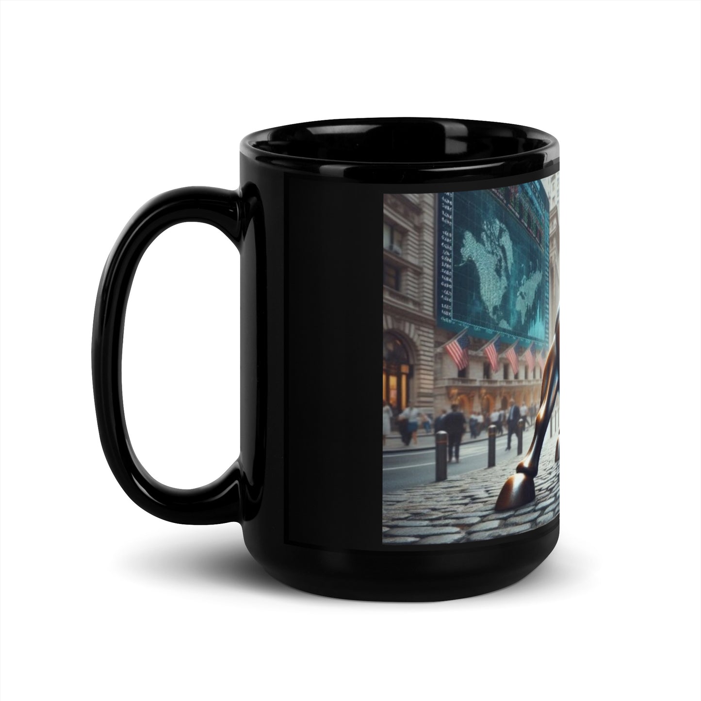 Wall Street Bull Mug