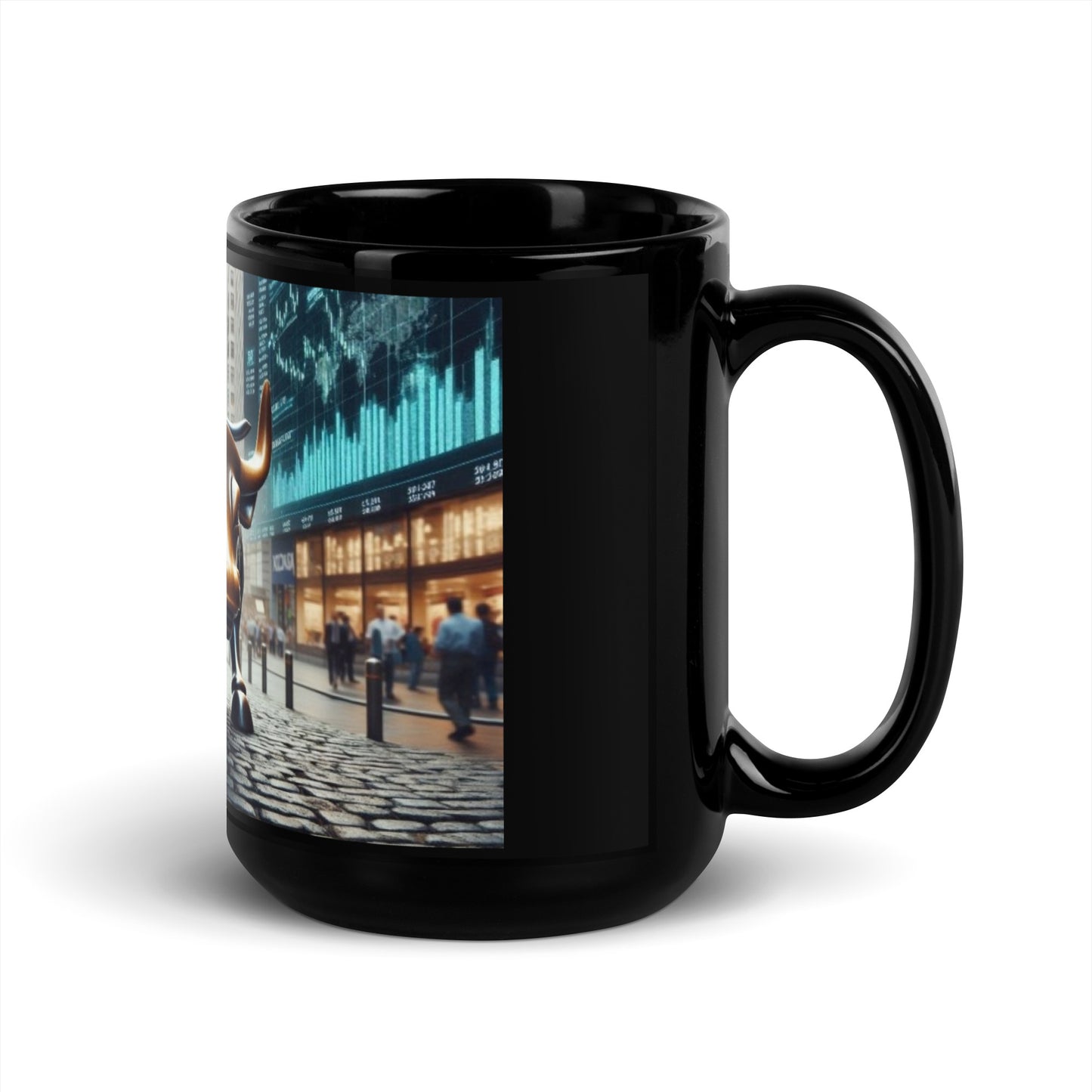 Wall Street Bull Mug