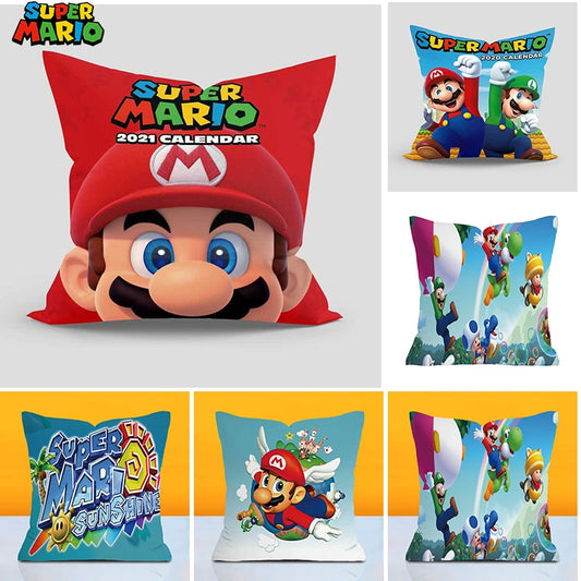 Super Mario Bros Pillow Cover