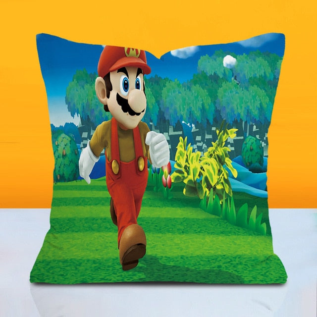 Super Mario Bros Pillow Cover