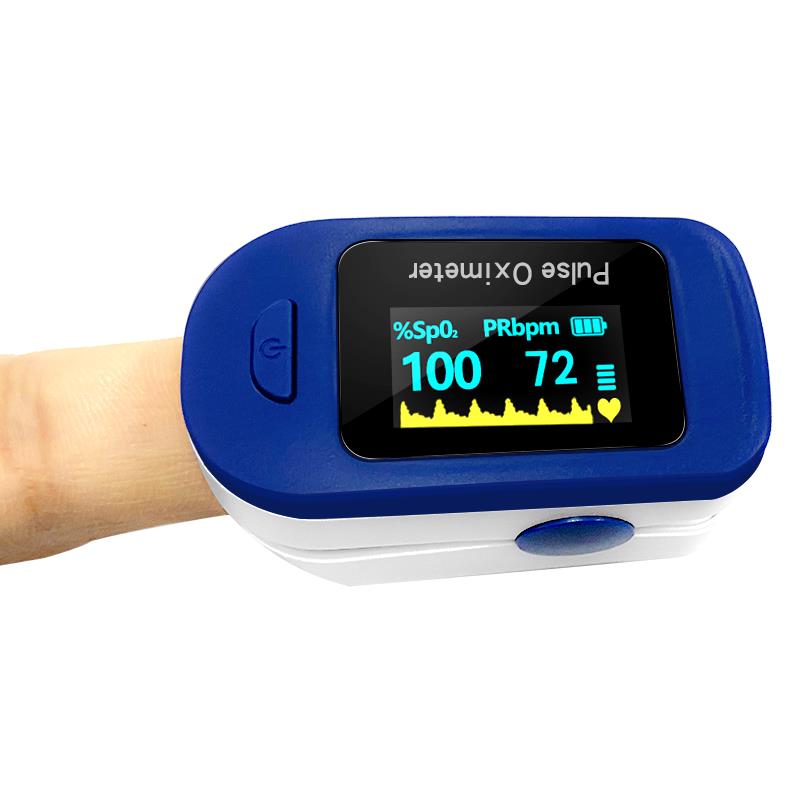 Household Health Monitors OLED Oximeter Medical equipment Heart Rate Monitor Fingertip Pulse Oximeter Finger Blood Oxygen