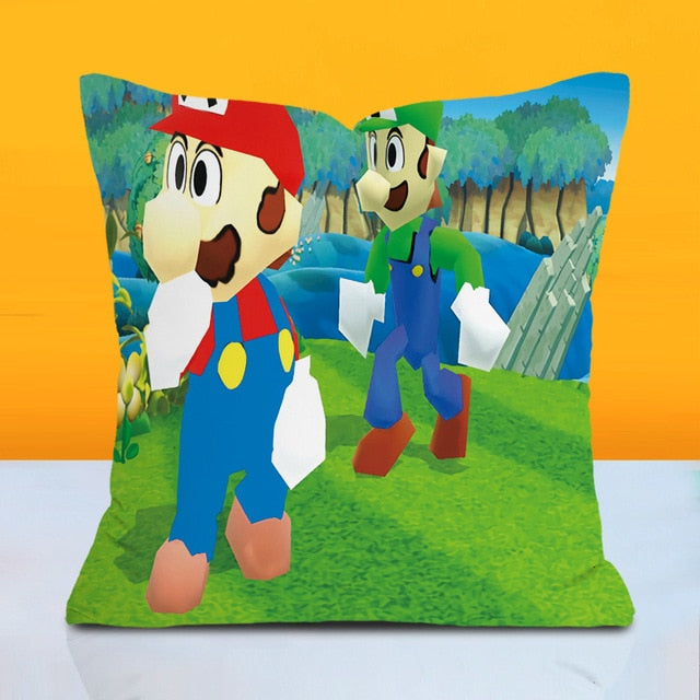 Super Mario Bros Pillow Cover